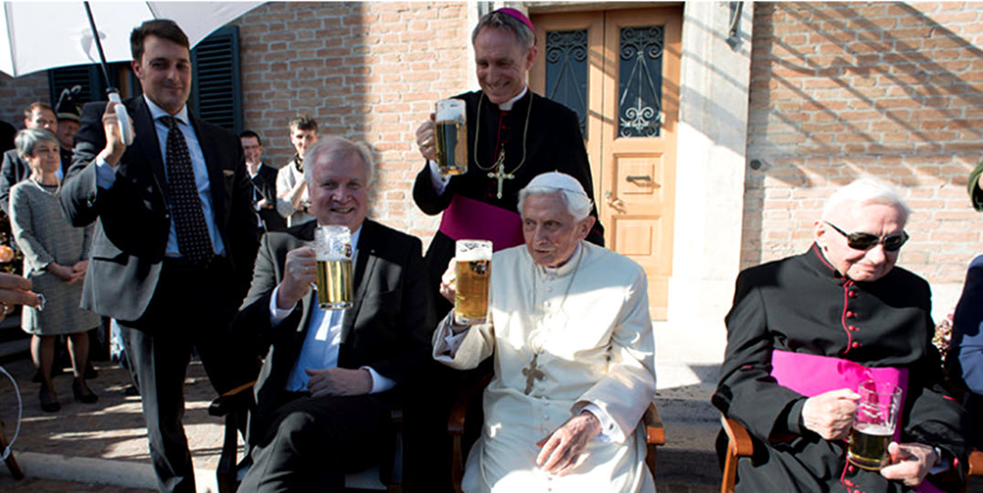  римский Папа, пиво, Бавария, Бенедикт XVI